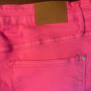 Judy Blue Hot Pink Flares - Size 18
